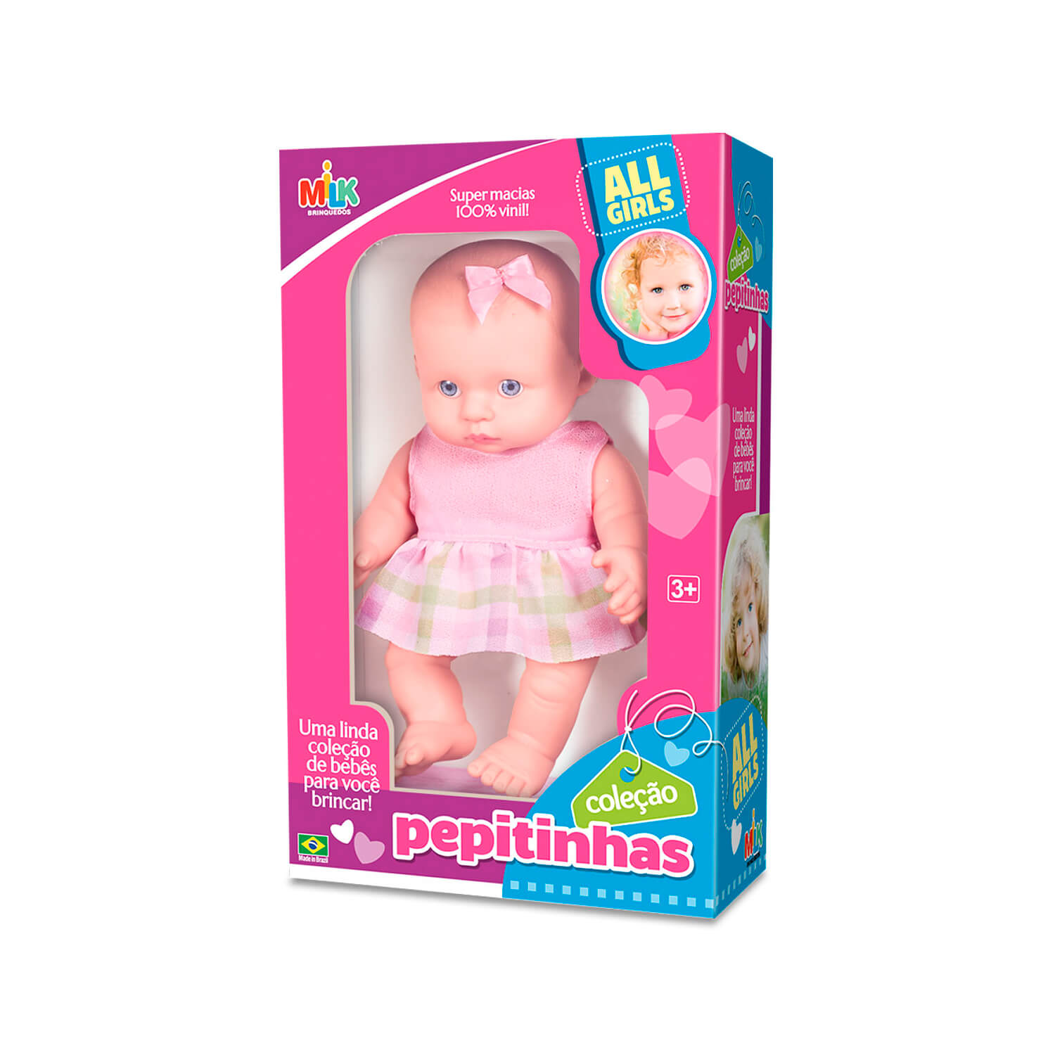 Lojas-TEM-Boneca-Coleção-Pepitinhas-Milk-Brinquedos