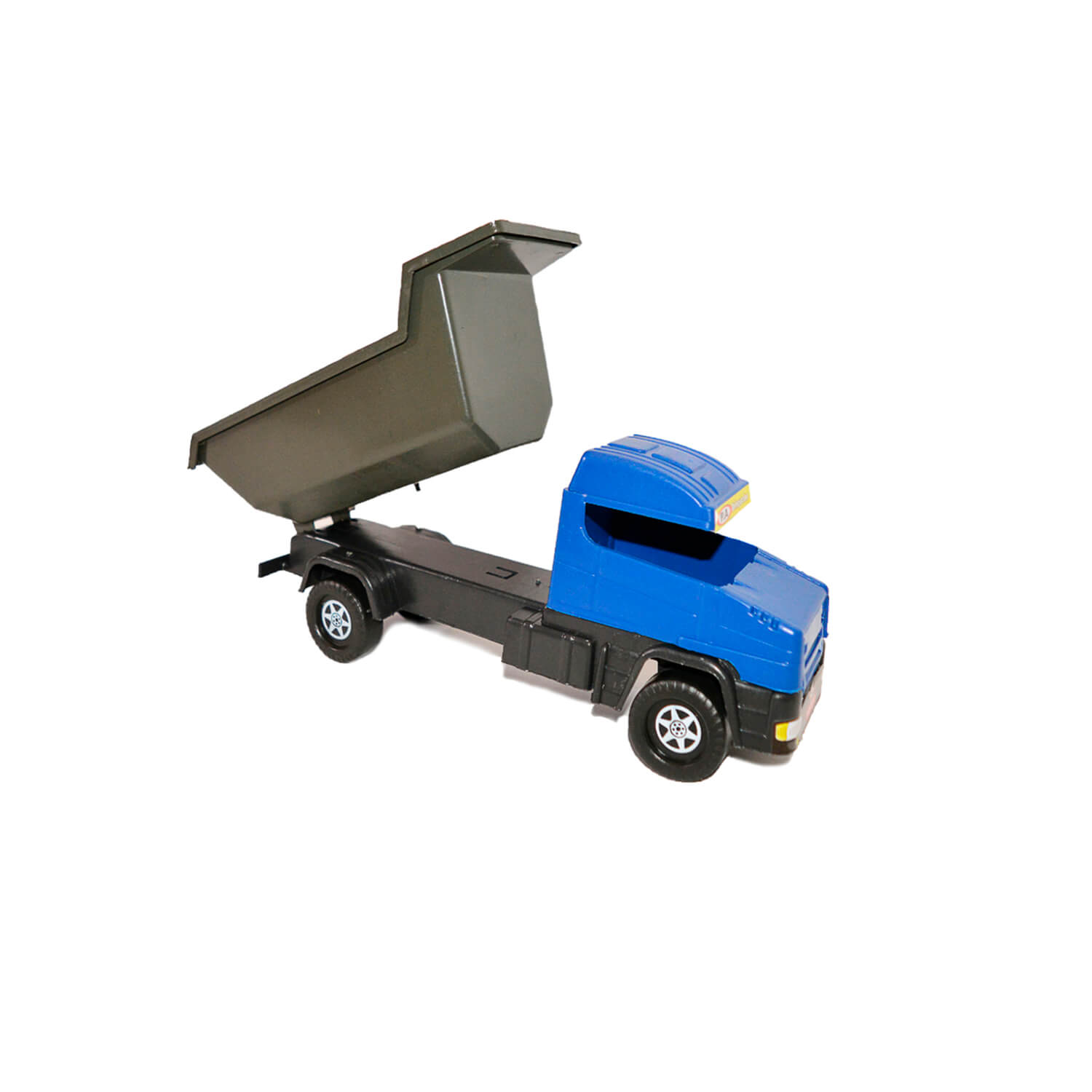 Caminhão Caçamba Brinquedo Acompanha Carro Grande 60cm