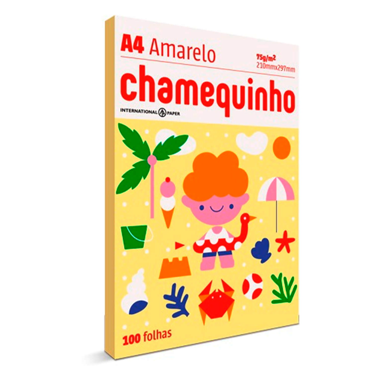 Lojas-TEM-Chamequinho-A4-100-Folhas-Amarelo