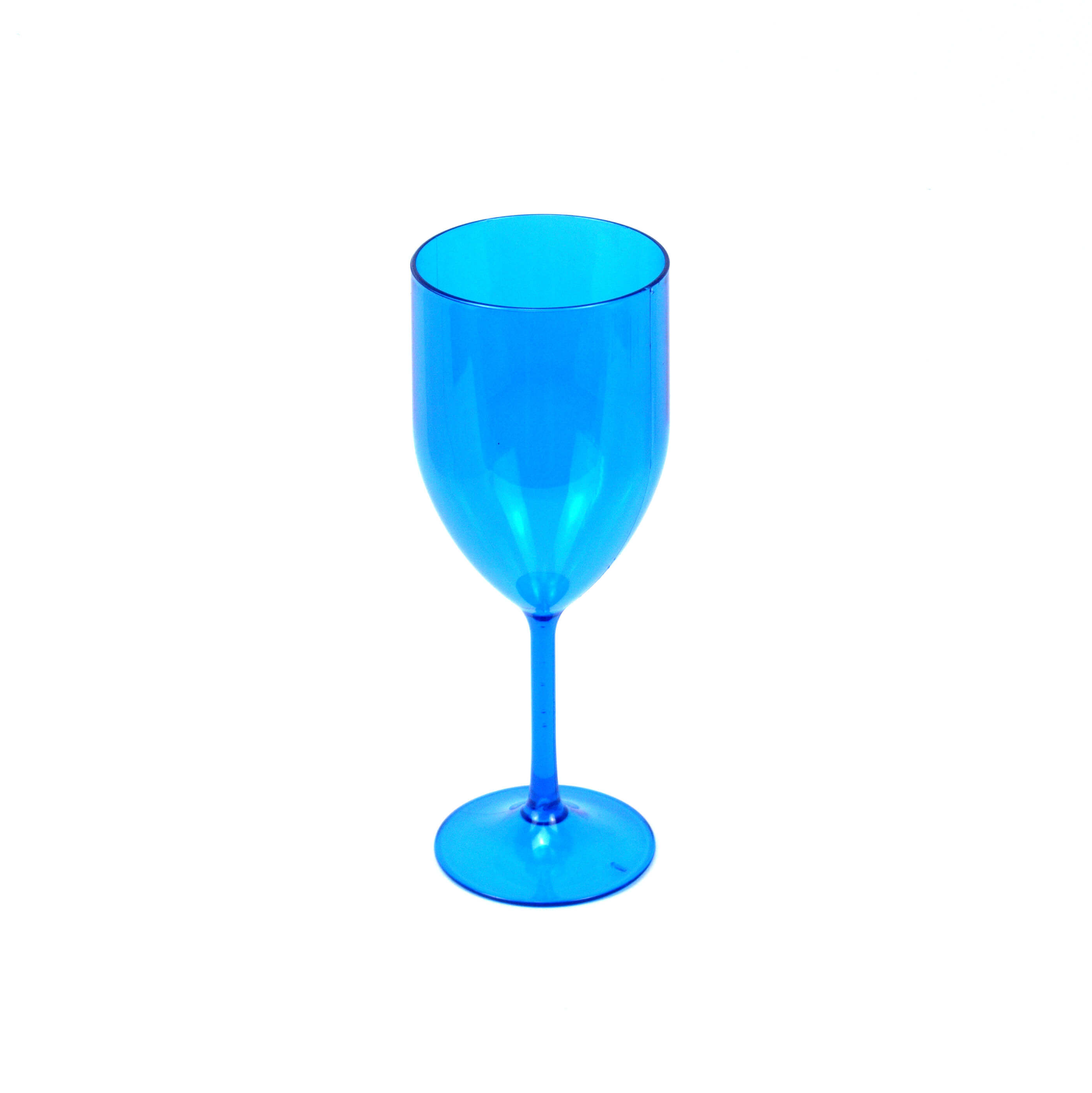 Taça Vinho Color Acrílico Azul Lojas TEM (1)